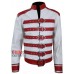 Freddie Mercury Red and White Jacket Freddie Mercury Red and White Jacket